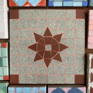 Dessous de plat en mosaique