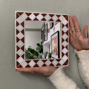 Miroir en mosaique